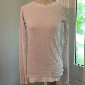 🍋Lululemon Restless White Long Sleeve 6